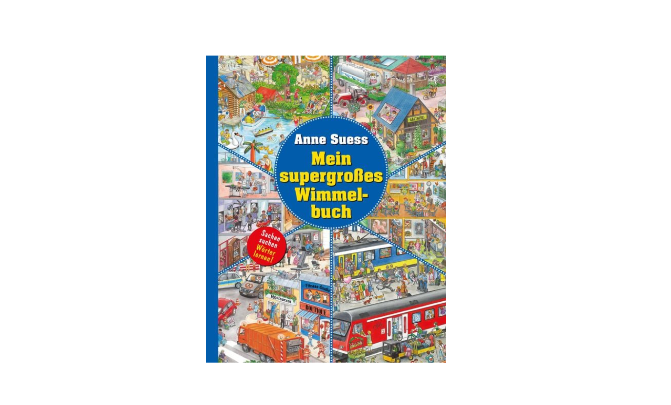 Mein super großes Wimmelbuch Kinderbuch Bilderbuch