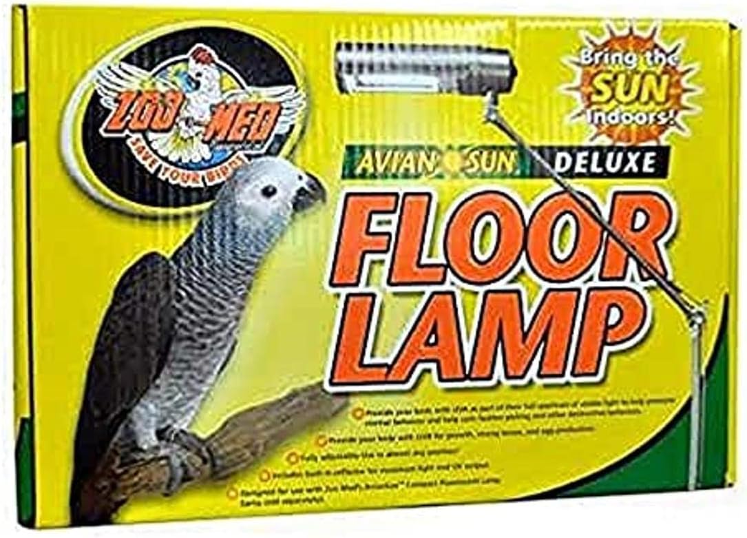 Zoo Med AFL 10E AvianSun Deluxe Standleuchte zur Beleuchtung von Vogelkäfigen