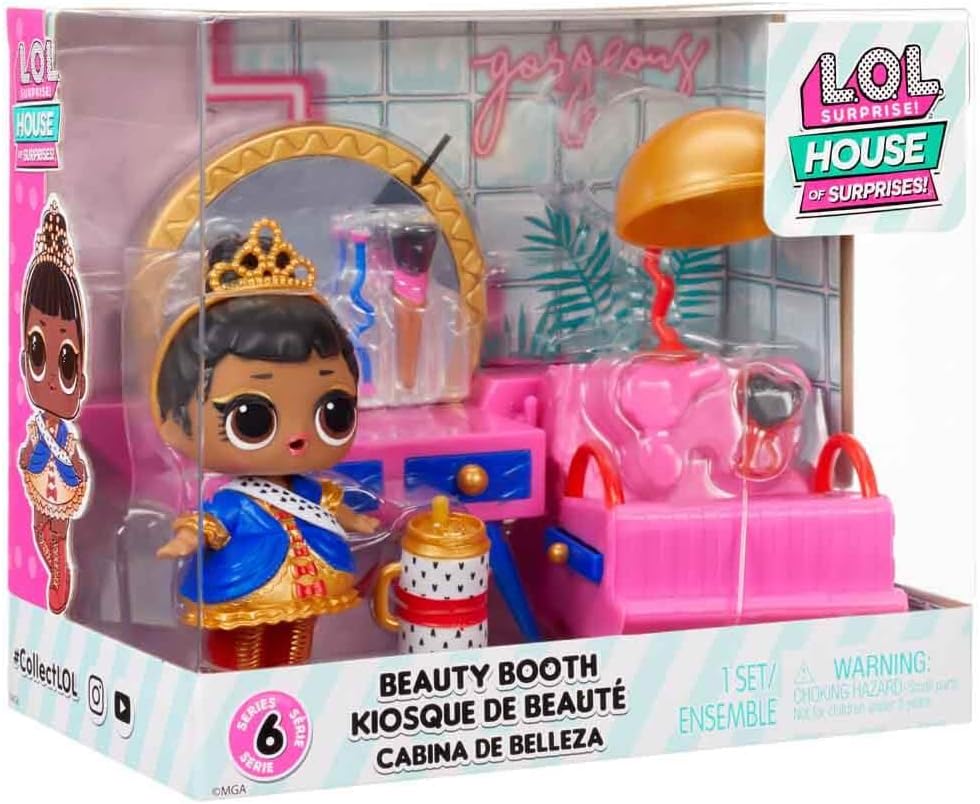 MGA 583776EUC LOL Surprise! OMG House of Surprises Serie Spielset mit Modepuppe