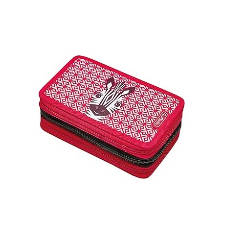 herlitz 50038800 31-teiliges TriCase, Cute Animals Zebra, 1 Stück