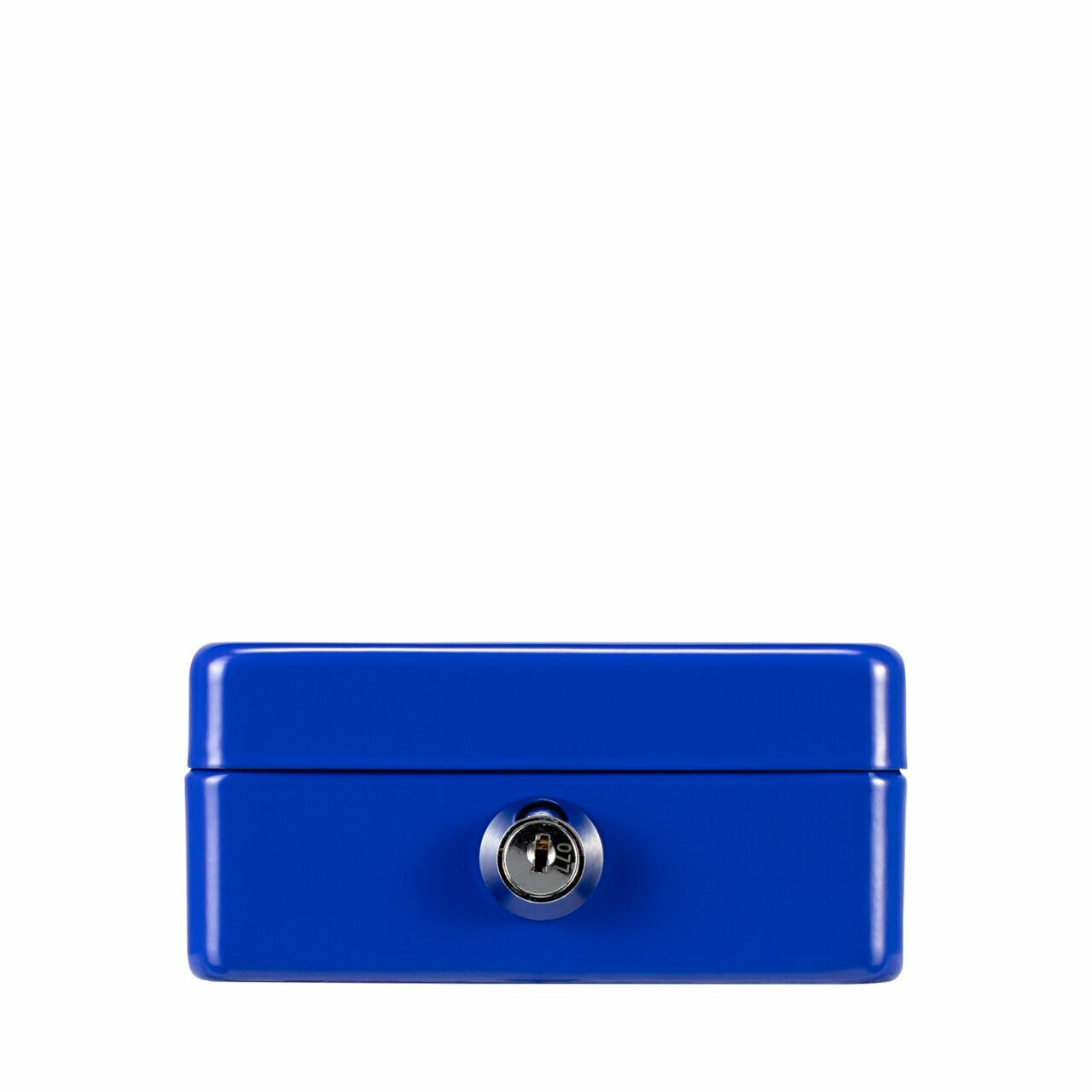 blau, schloss, kleine-box, metall, gedreht