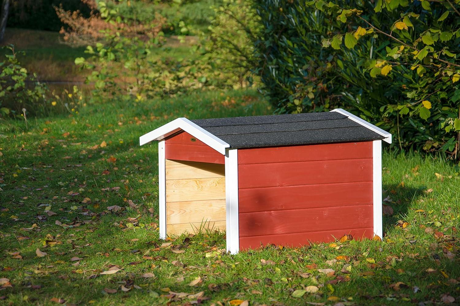 Dobar Mährobotergarage aus Holz Unterstand mit Bitumendach