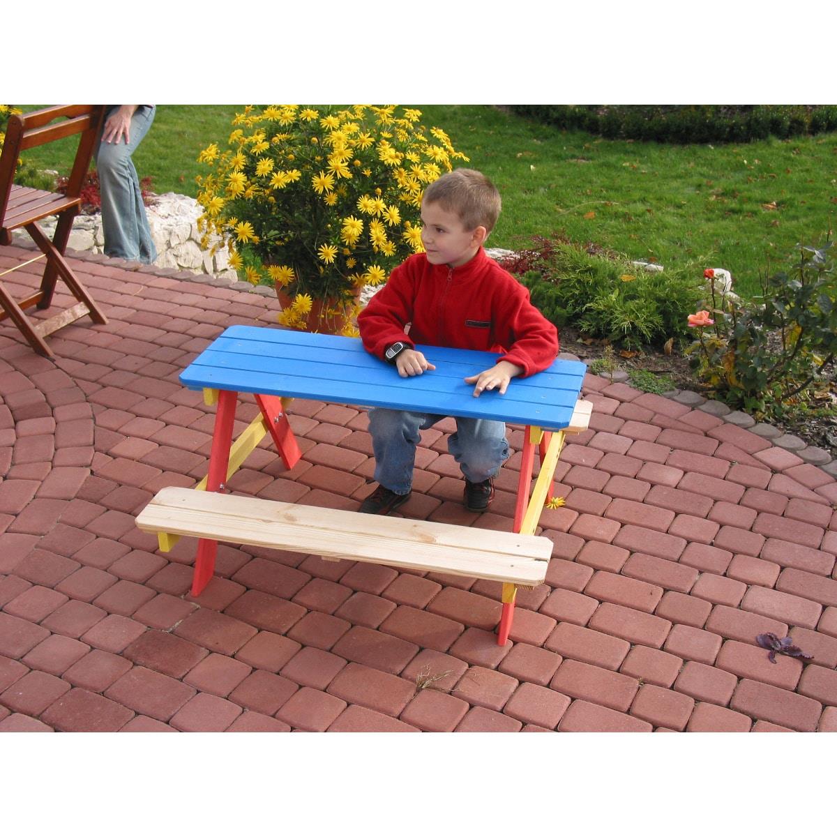 Dobar Kinder Sitzgarnitur aus Holz