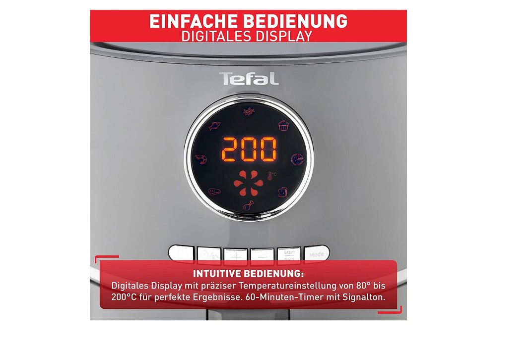 digitaler display, Thermostat, Edelstahl, Temperatur 200, Bedienfeld