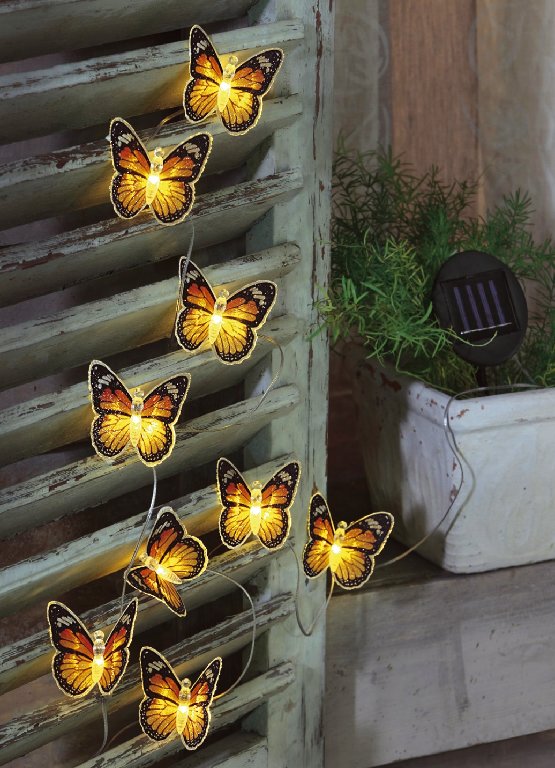 Lichterkette Schmetterling