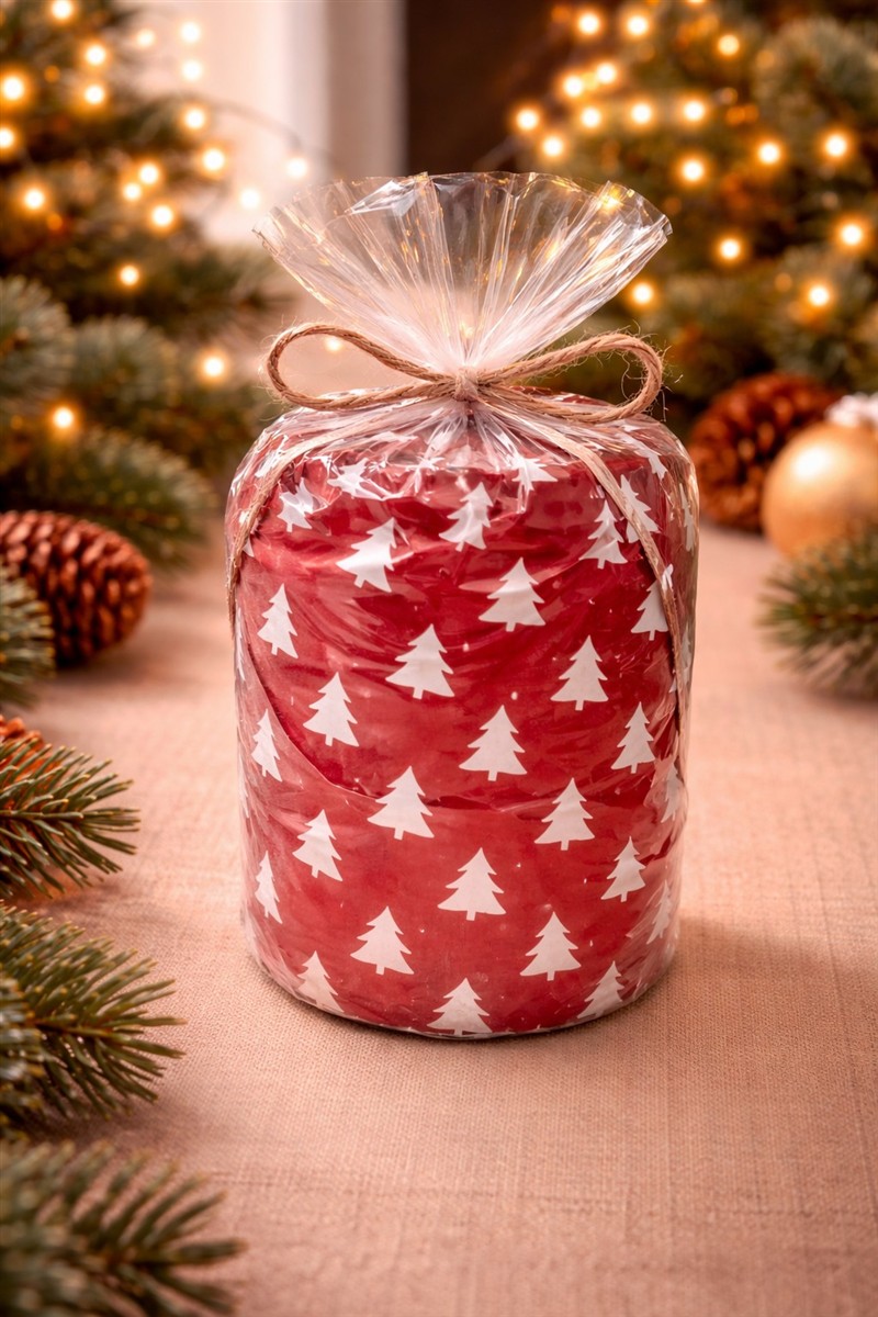 Weihnachtsgeschenk, Christbaumkugel, Rote Kerze, Weihnachtsdeko, Weihnachtsmotiv