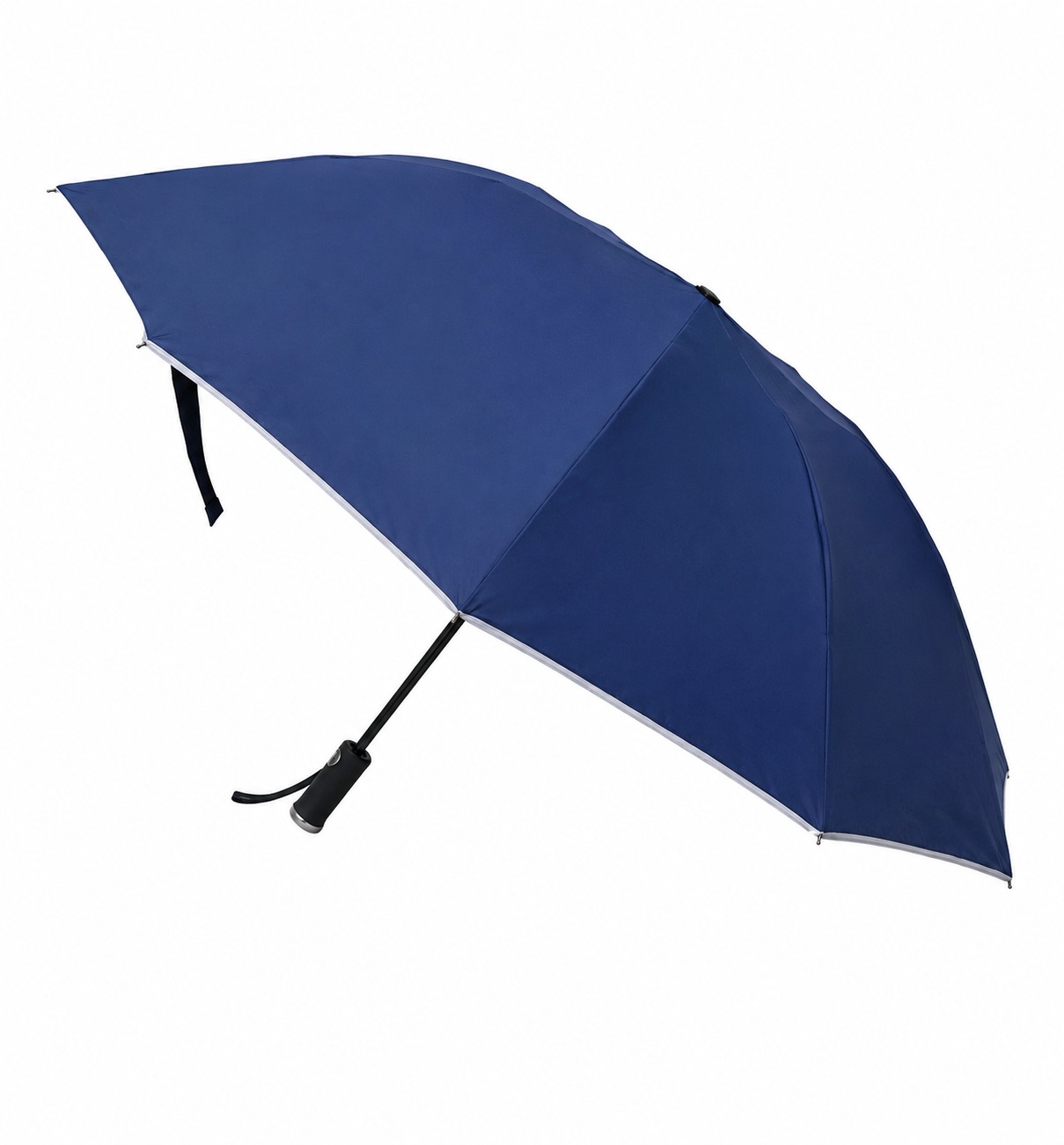 Regenschirm, Schirm, Faltschirm, Mantelbar, blau