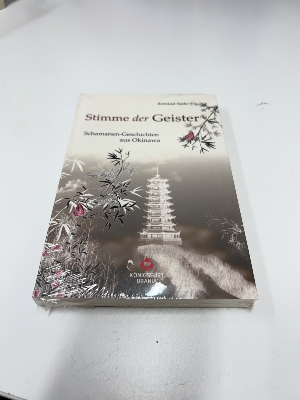Schamanen-Geschichten, Okinawa, Pagode, Buch, Stimme der Geister