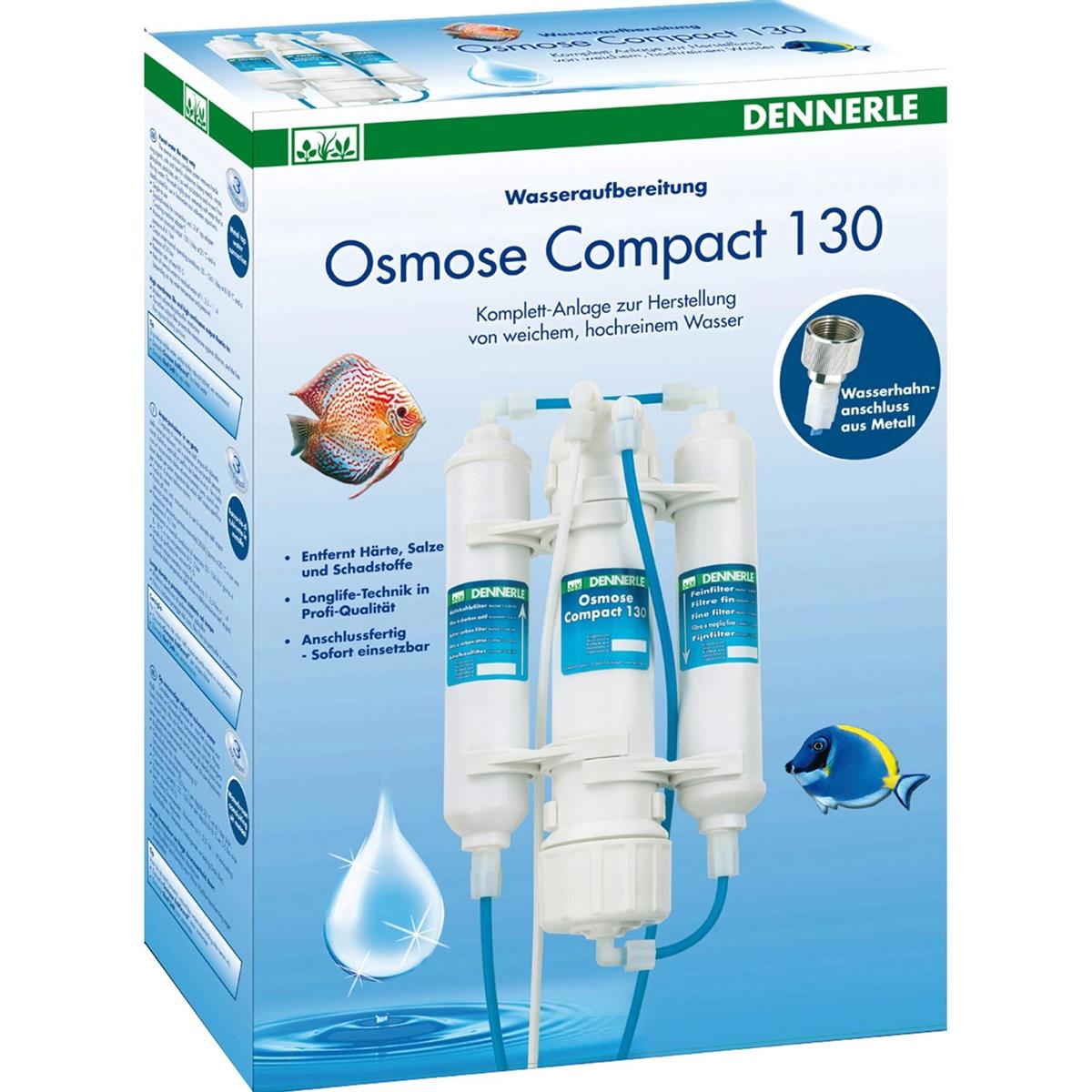 Dennerle Osmose Compact 130 Komplett Anlage zur Herstellung von hochreinem Wasser