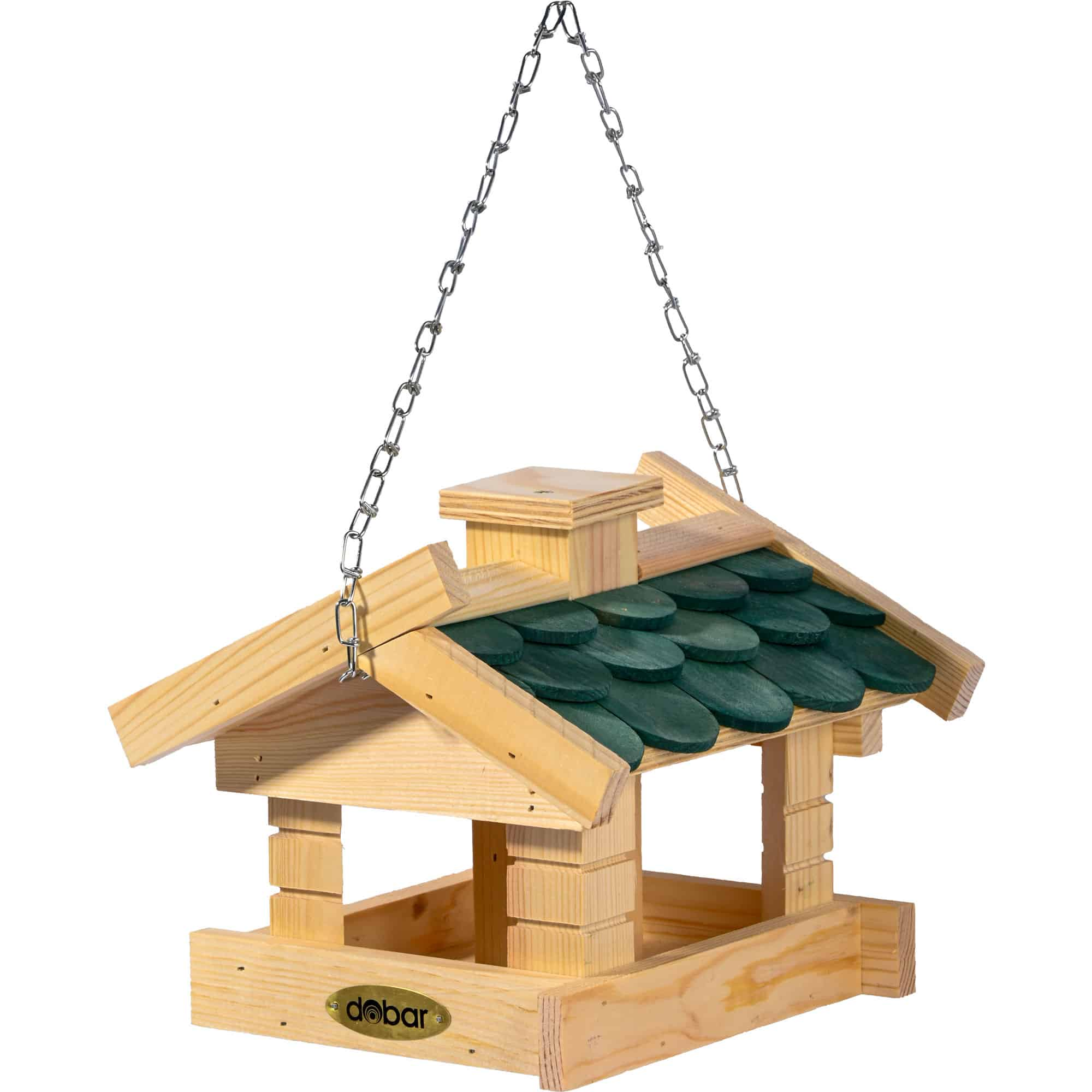 Dobar Vogelhaus „Thule“ mit Schindeldach hängend