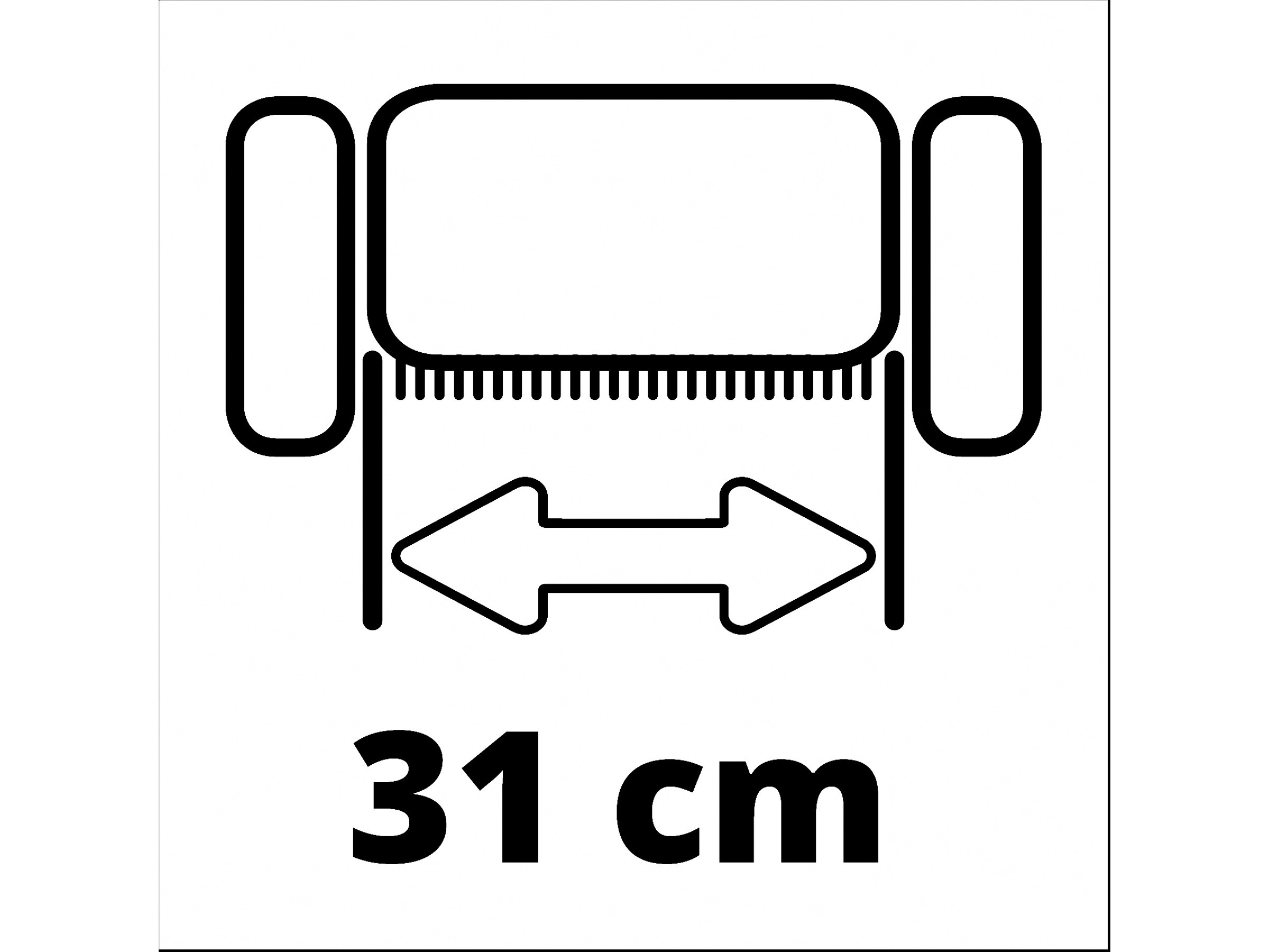 Einhell Elektro Vertikutierer und  Lüfter GC SA 1231/1
