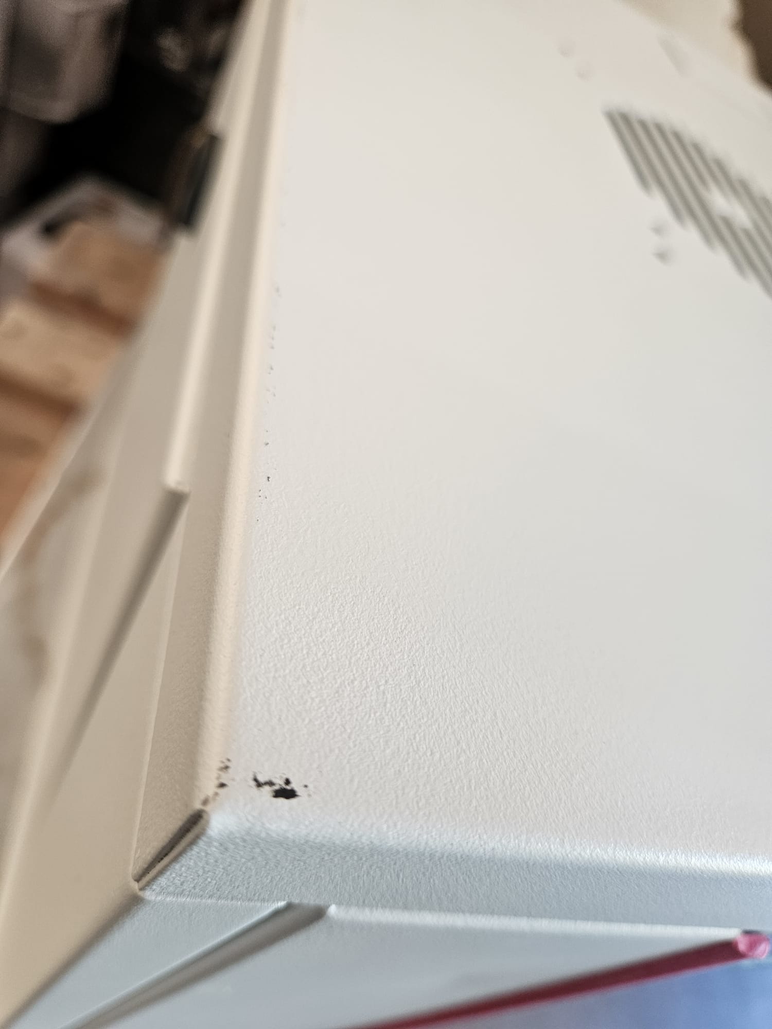 Metall, Flecken, Kratzer, Kante, Ecke