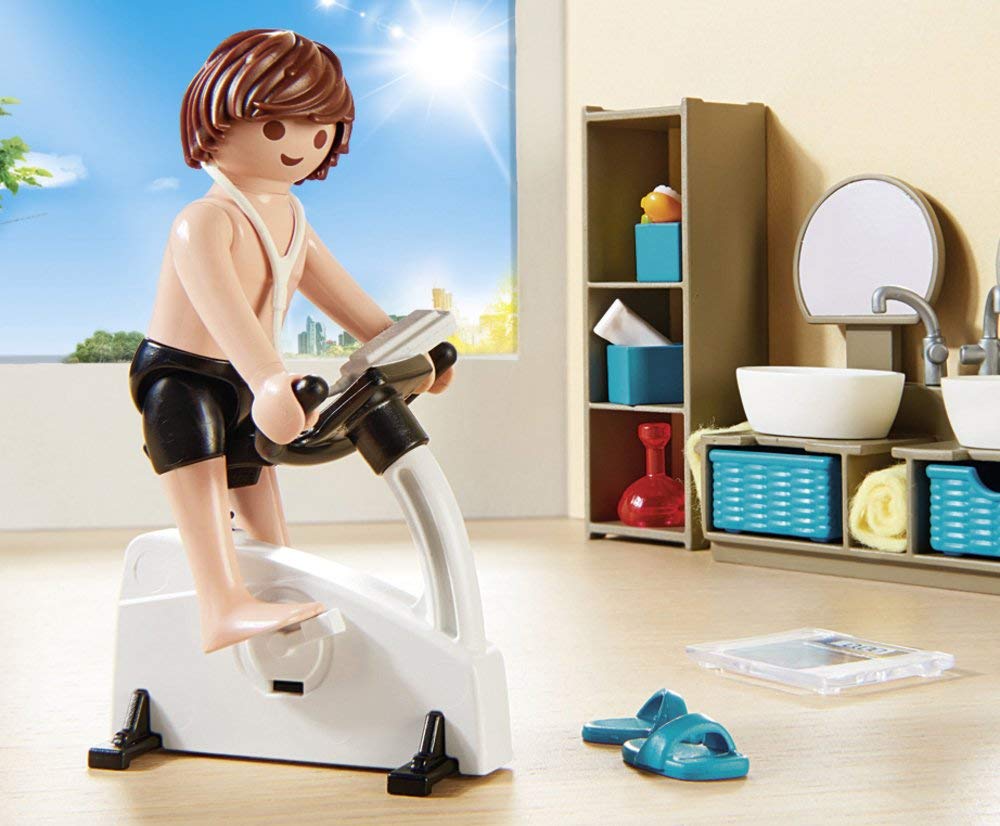 PLAYMOBIL City Life 9268 Badezimmer Mit Lichteffekten Spielzeug