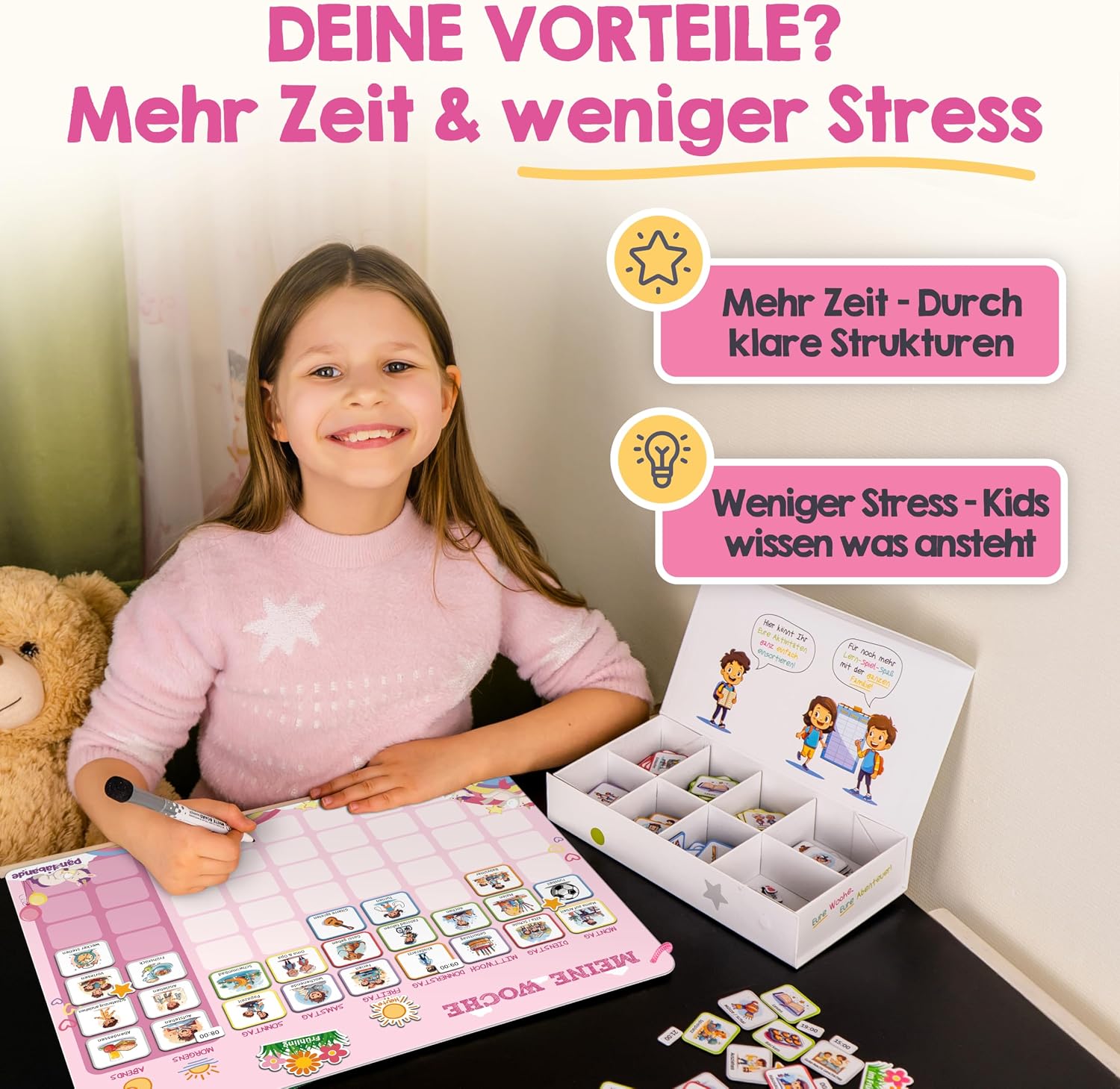 Kinderboard, Lernspiel, Magneten, Puzzle, Arbeitsblatt