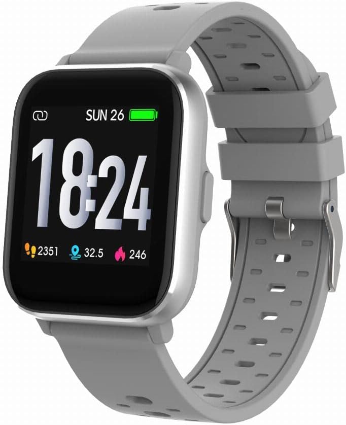 Denver Unisex – Erwachsene Sw-162 Smartwatch Bluethoot grau