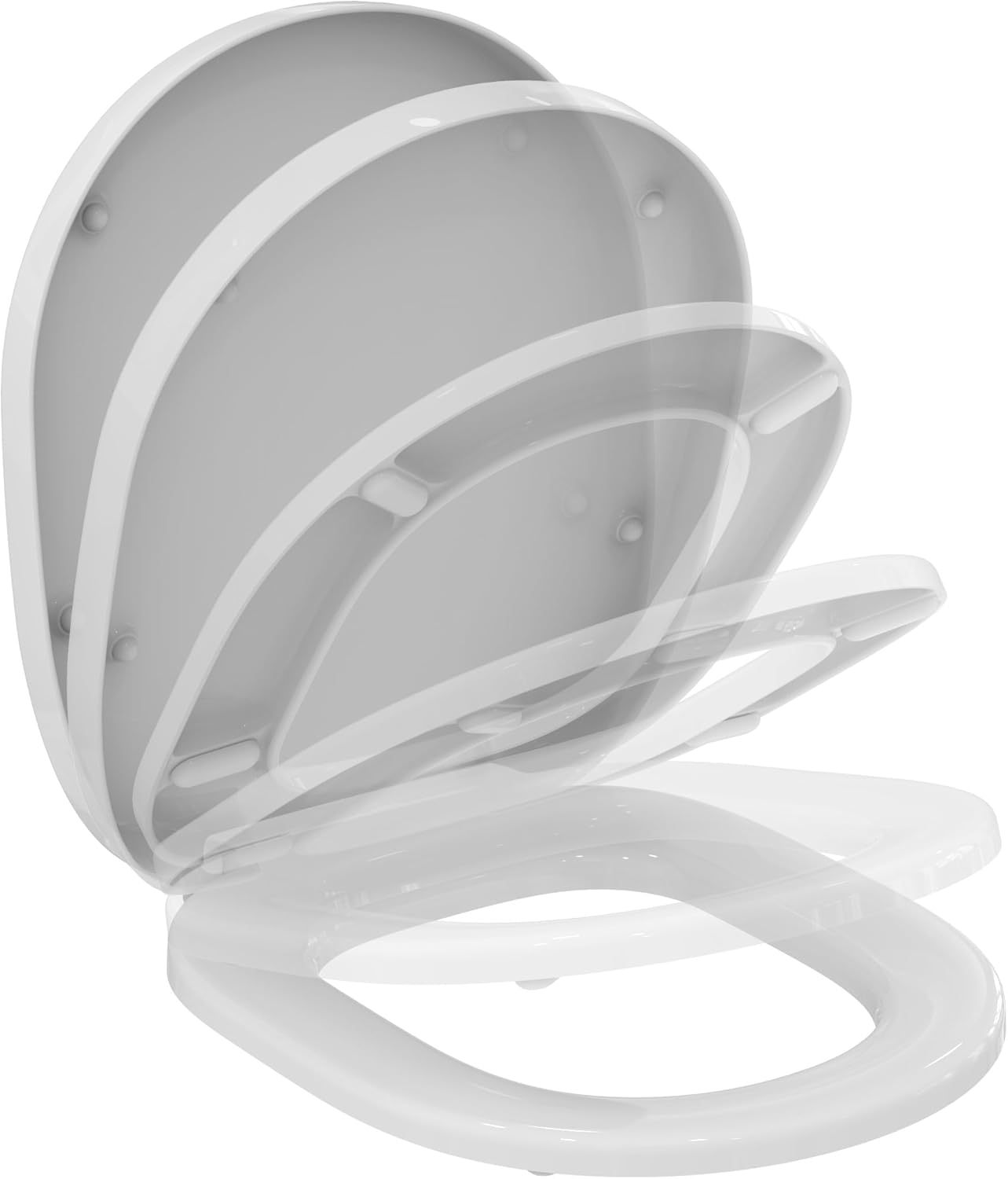 Ideal Standard E712701 Original Connect WC Sitz mit Softclosing Absenkautomatik