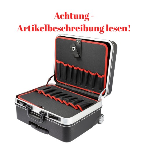 Aluminiumkoffer, Werkzeugkoffer, Fächer, Schaumstoffeinlage, Mini-Toolcase