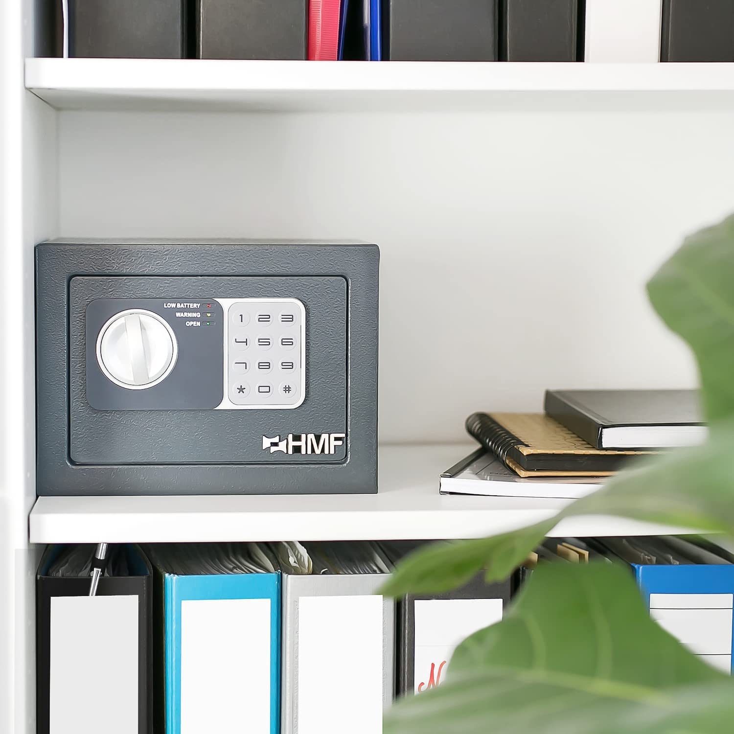 HMF Safe Tresor klein mit Zahlenschloss Möbeltresor #2717