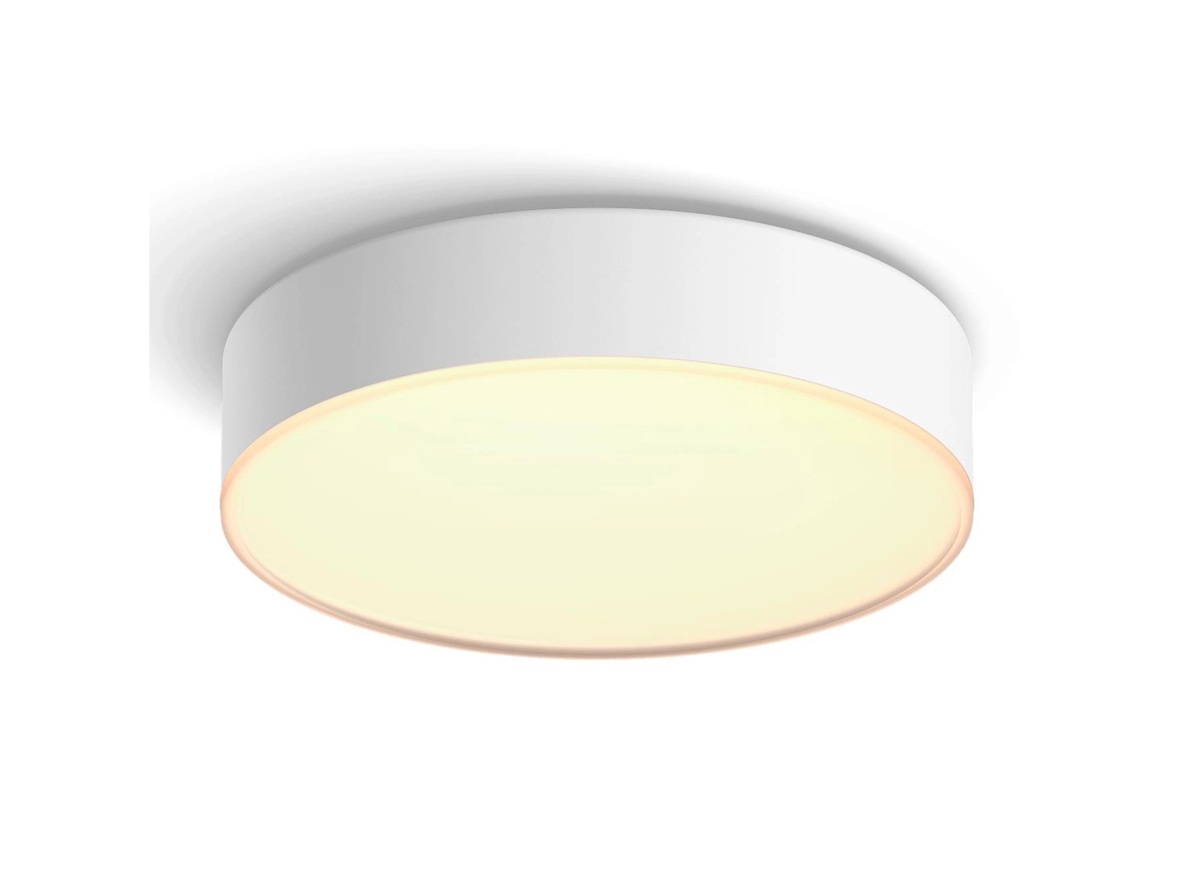 Philips Hue Deckenleuchte White Ambiance Enrave Weiß 950 lm rund inkl. Dimmer