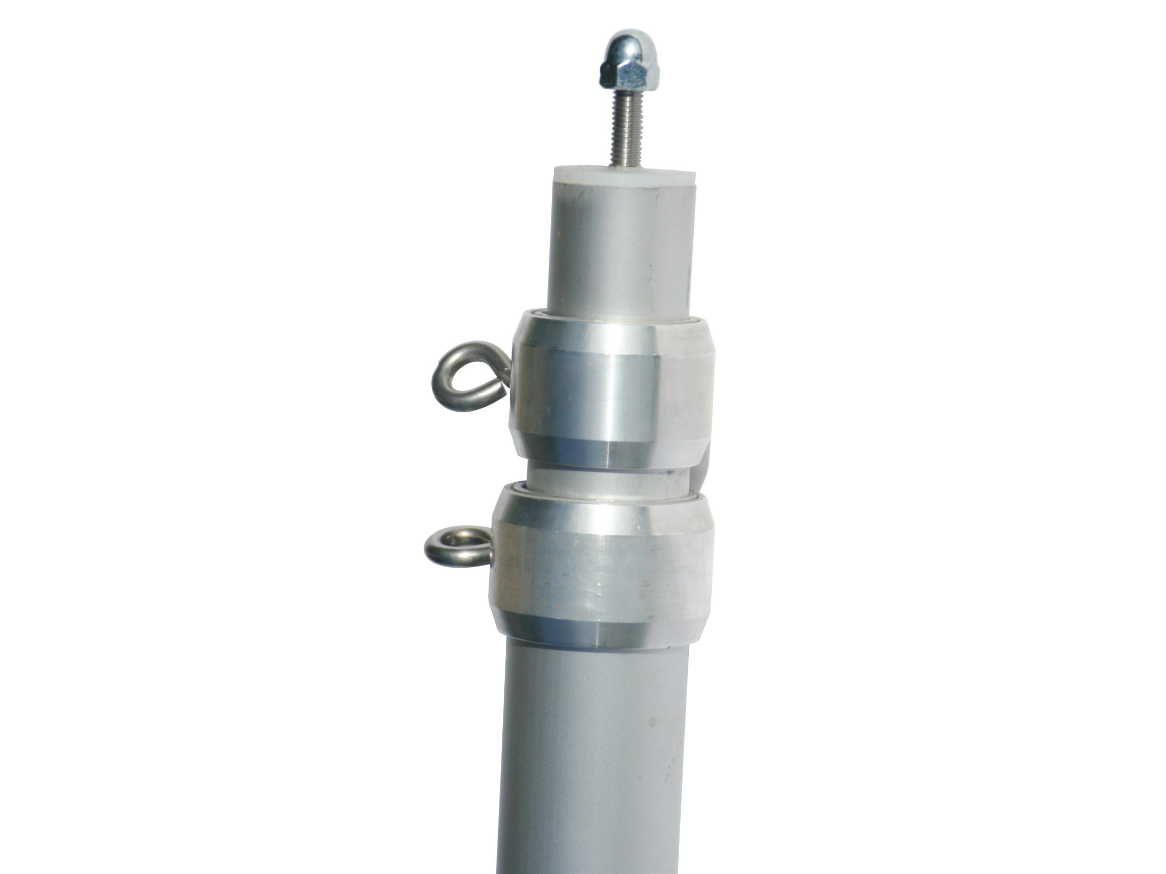 Floracord Aluminium Teleskopmast und Erdanker Set