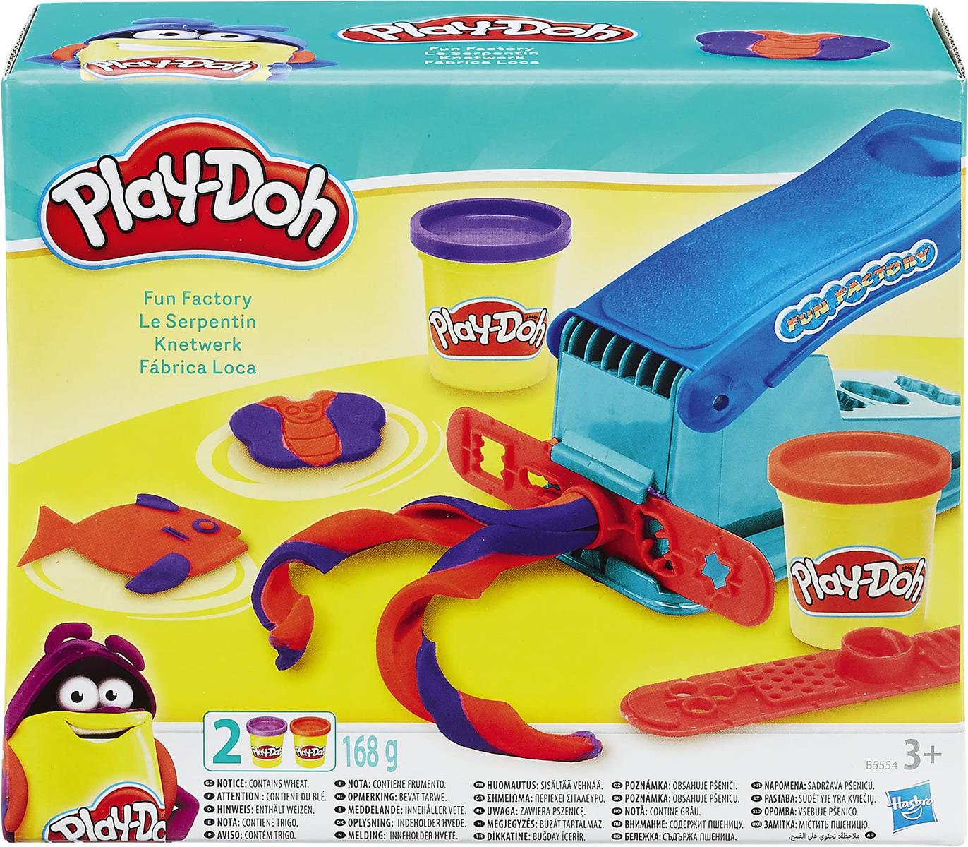 Play-Doh Knetwerkpresse inkl. 2 Dosen Knete, für fantasievolles und kreatives Spielen