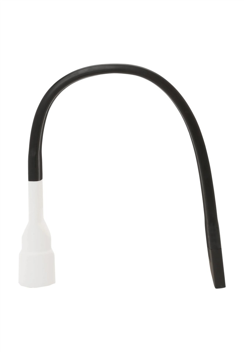 flexible hose, Auslauf, Spülmaschinen-/Duschauszug?, schwarze Biegung, weißer Anschluss