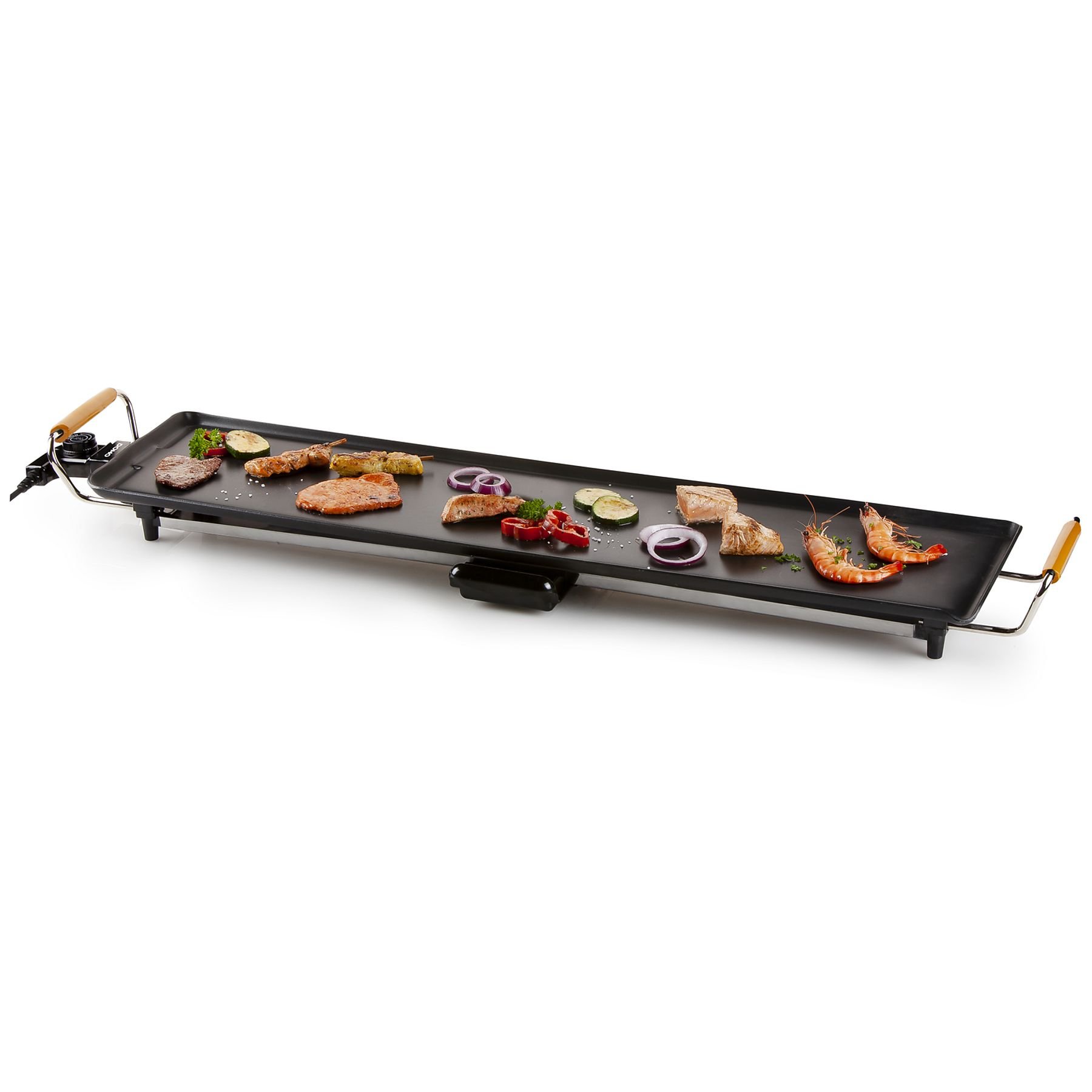 DOMO Teppanyaki Grillplatte XXL Family & friends - 90 cm - 1800 W