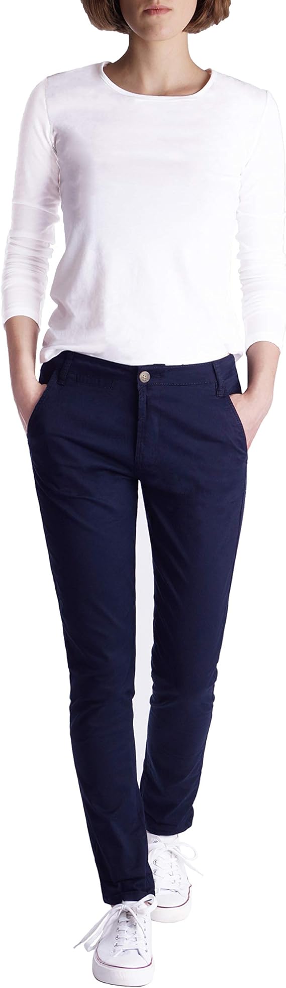 Fraternel Chino Damenhose Stoffhose normal Waist Gr. 36/S