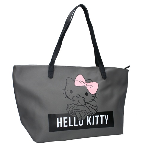 Shopper Hello Kitty Umhängetasche Kunstleder Handtasche
