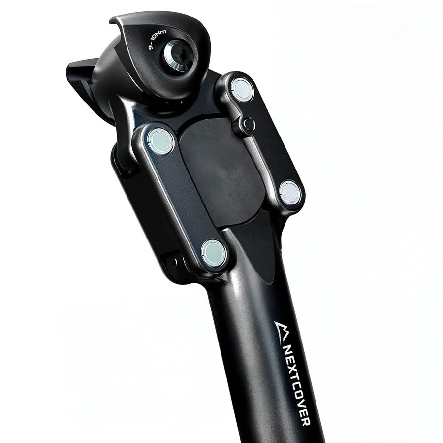 NEXTCOVER Sattelstütze gefedert - Das Original - mit 34.9mm Durchmesser und [Comfort-Spring] Technologie gefederte Sattelstütze Sattelstange Federsattelstütze