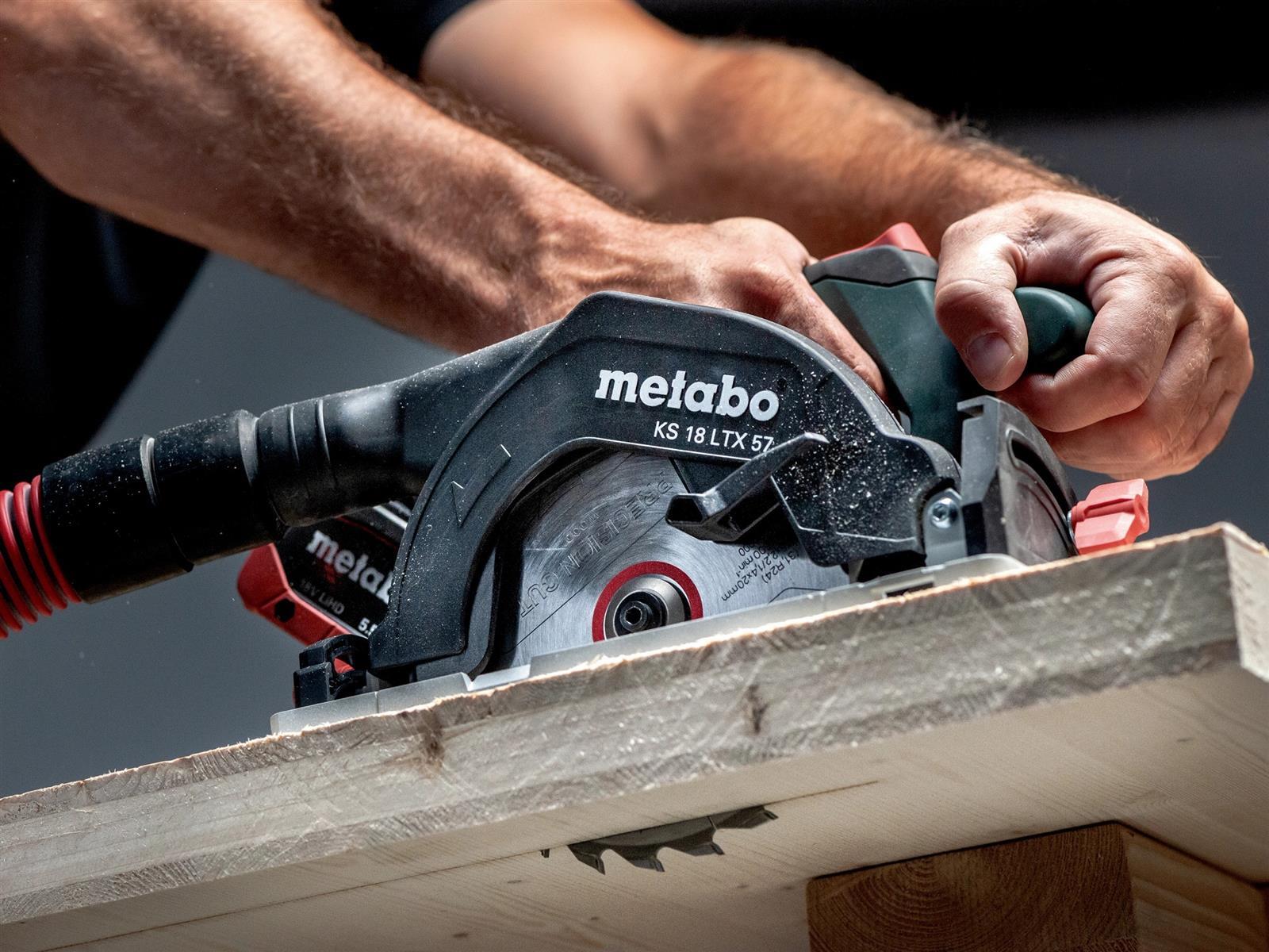 Metabo Akku Handkreissäge KS 18 LTX 57 Solo ohne Akku und Ladegerät