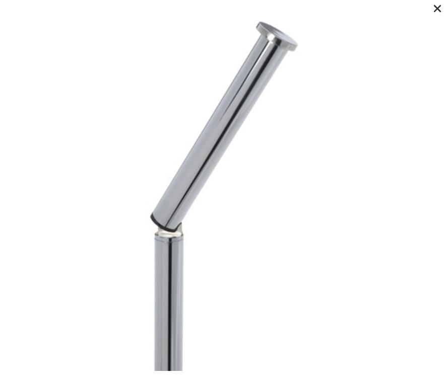 Wenko Stand Toilettenpapierhalter 2 in 1 edelstahl