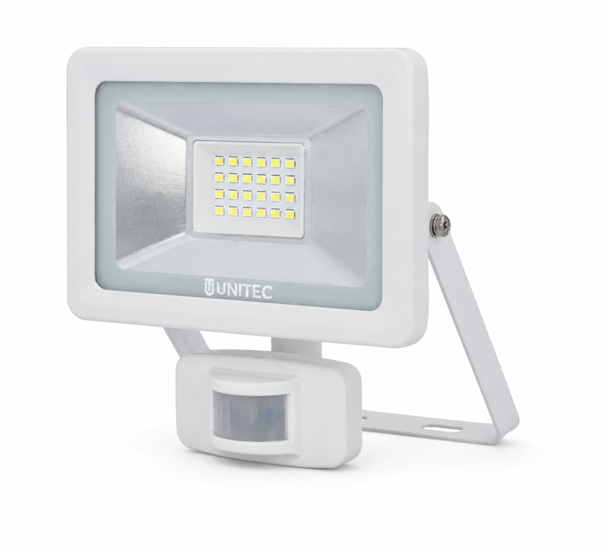 LED, Flutlicht, Bewegungsmelder, Weiß, Außenbereich