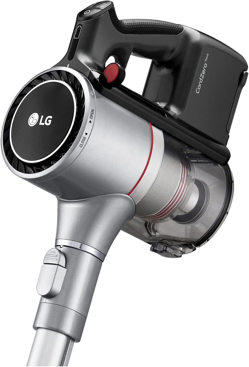 LG A9K CORE1S Akku Staubsauger silber Elektrobesen