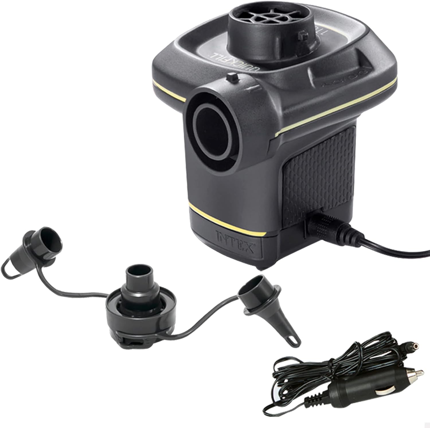 Intex 230 Volt Quick-Fill Elektrische Luftpumpe 66634 Aufblasgerät Luftmatratzenpumpe Schnellpumpe Luftkompressor