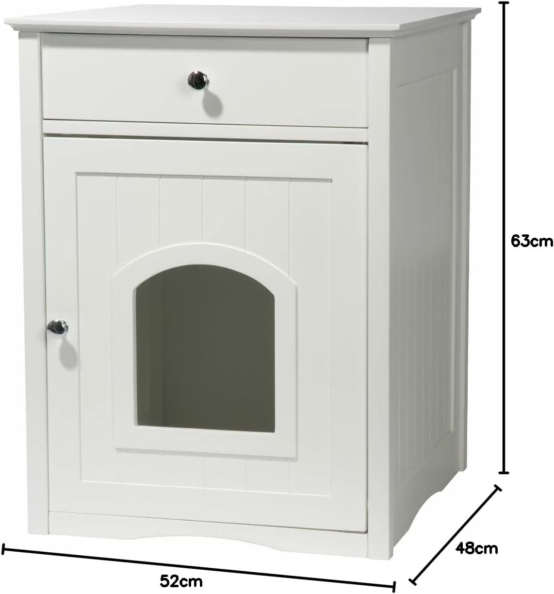 dobar Katzenschrank Mohrle Katzenhöhle Katzenklo Katzenmöbel Katzentoiletten Katzenkommode