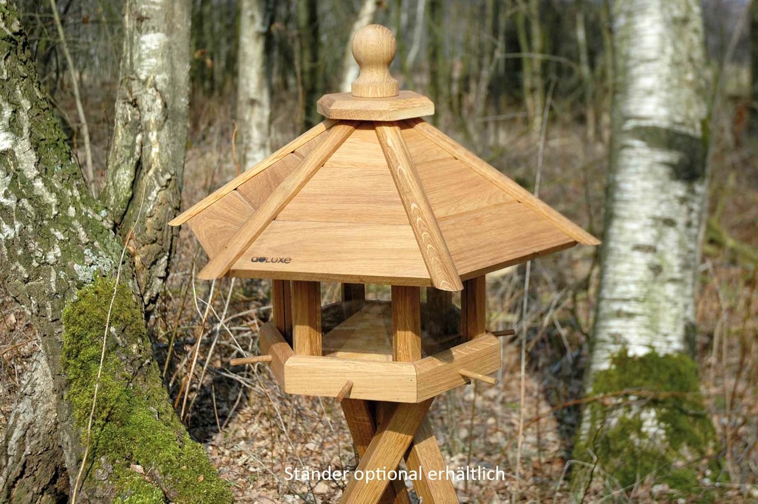 Dobar Vogelvilla Vogelfutterhaus Vogelhaus Futterstation Futtersilo