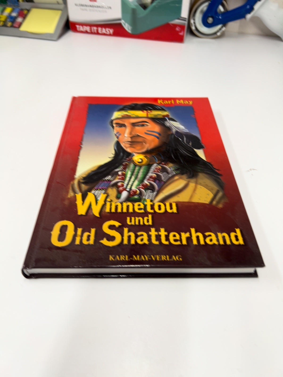 Buch, Winnetou, Old Shatterhand, Karl May, Verlag