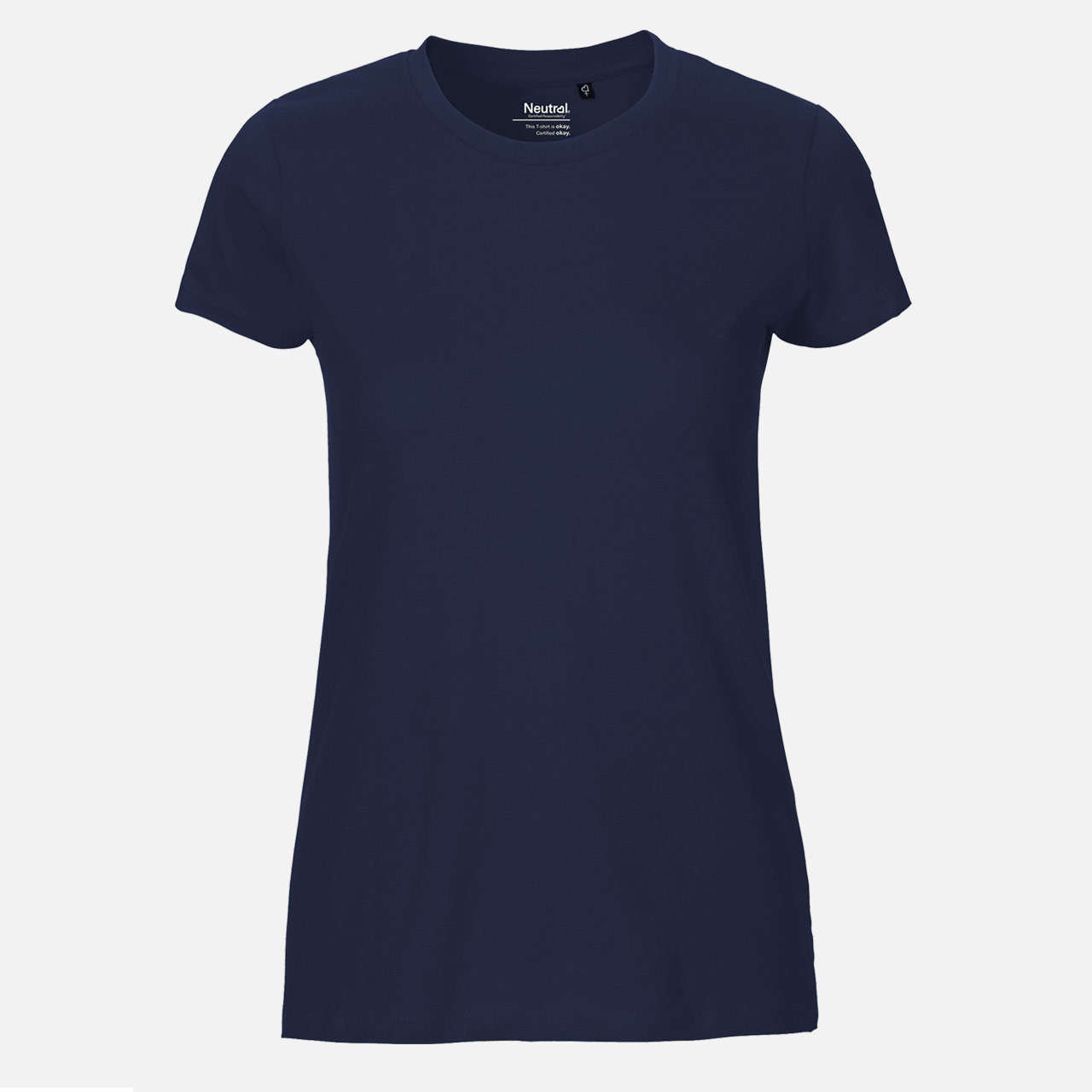 Neutral® Ladies Fit T-Shirt - Bio-Baumwolle Navy