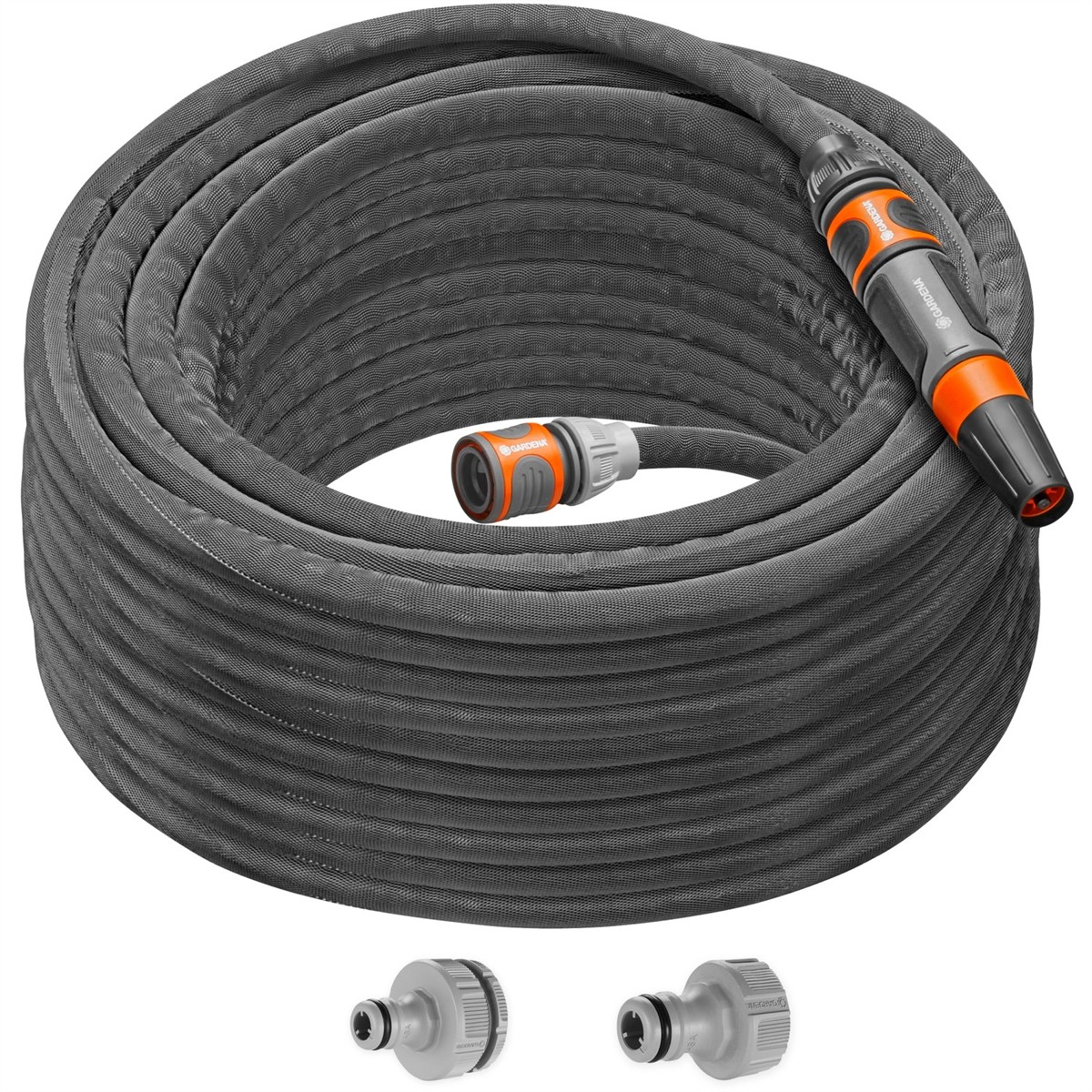 Gardena Liano Life 25 m Set mit Gartenschlauch, Spritze und mehr 13 mm (1/2")
