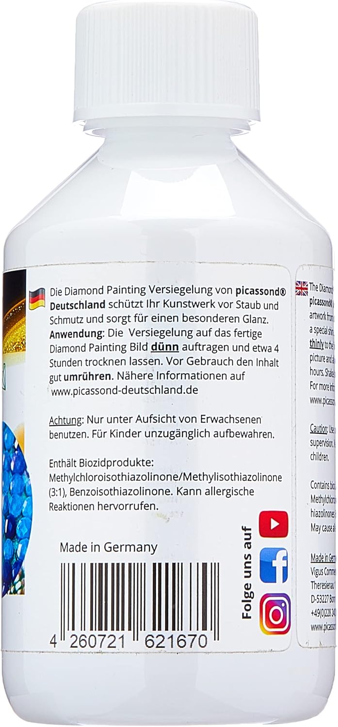 ?Generic picassond Diamond Painting Versiegelung Transparentes DIY Finish