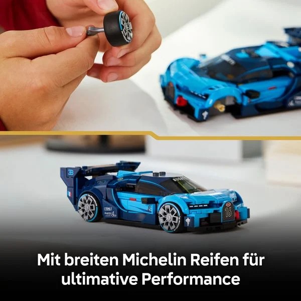 LEGO 77253 Speed Champions Bugatti Vision Gran Turismo Hypersportwagen