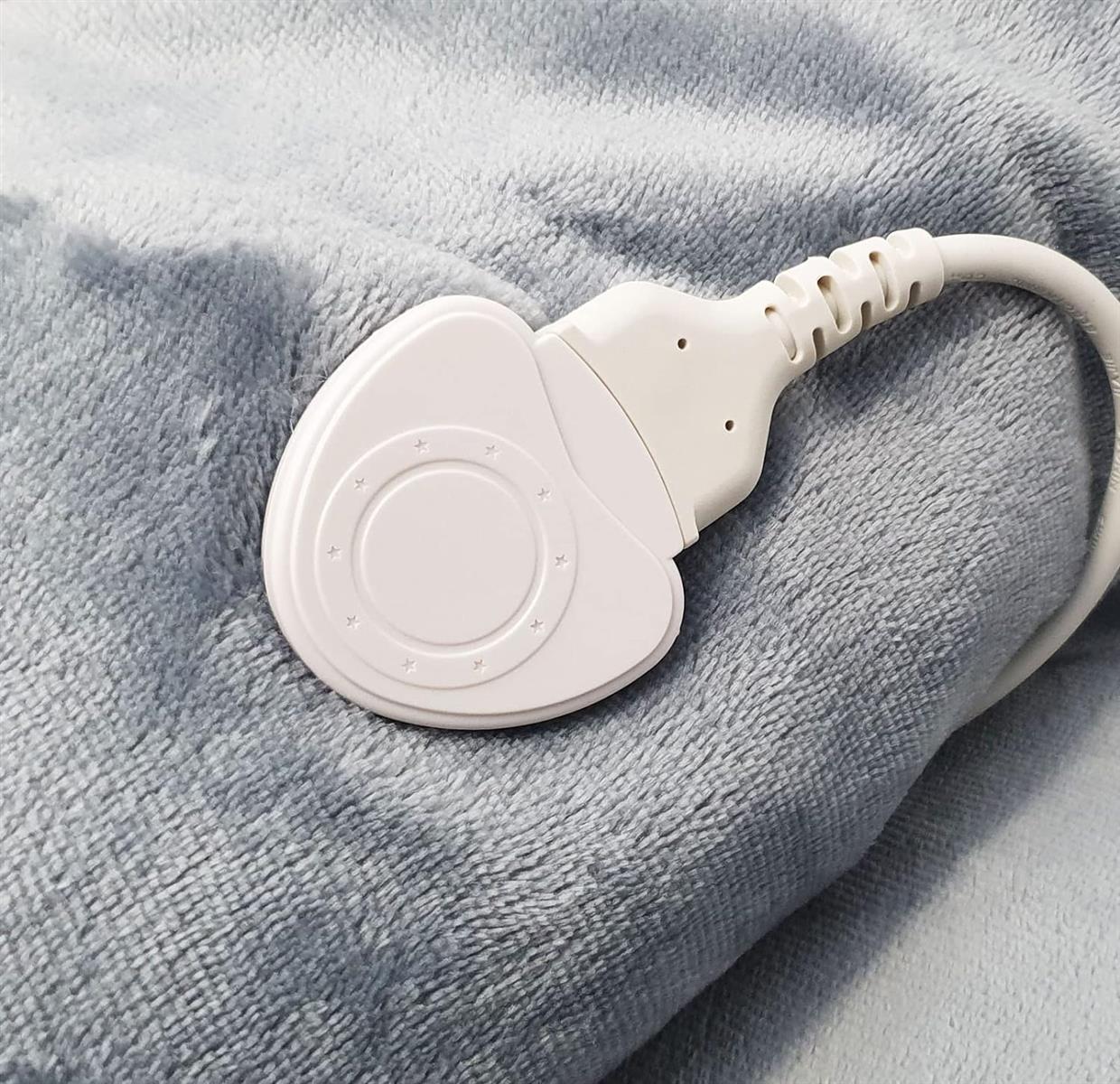 DMS Heizdecke aus Plüsch elektrisch Wärmeunterbett elektrische Wärmedecke
