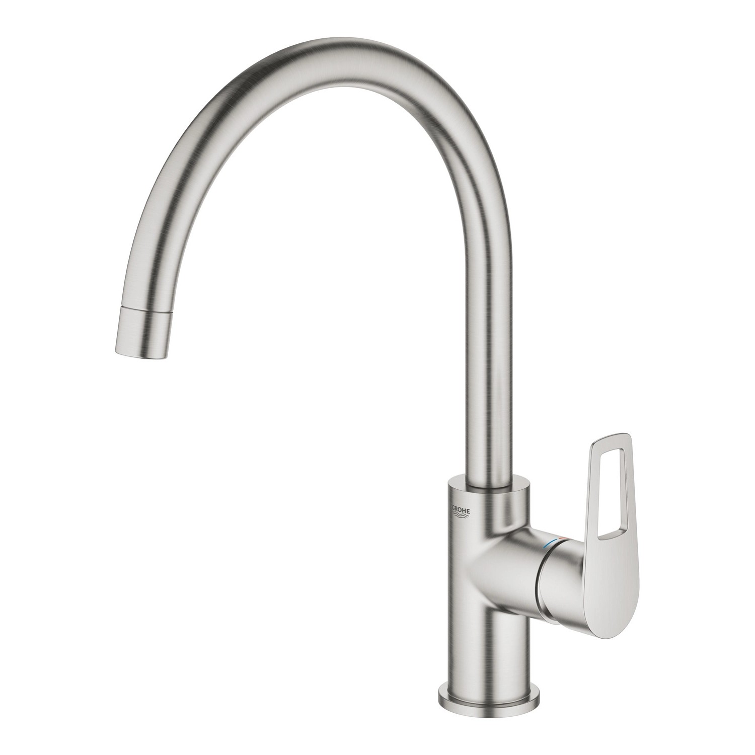 Grohe QuickFix Einhand Spültischarmatur Start Loop Supersteel