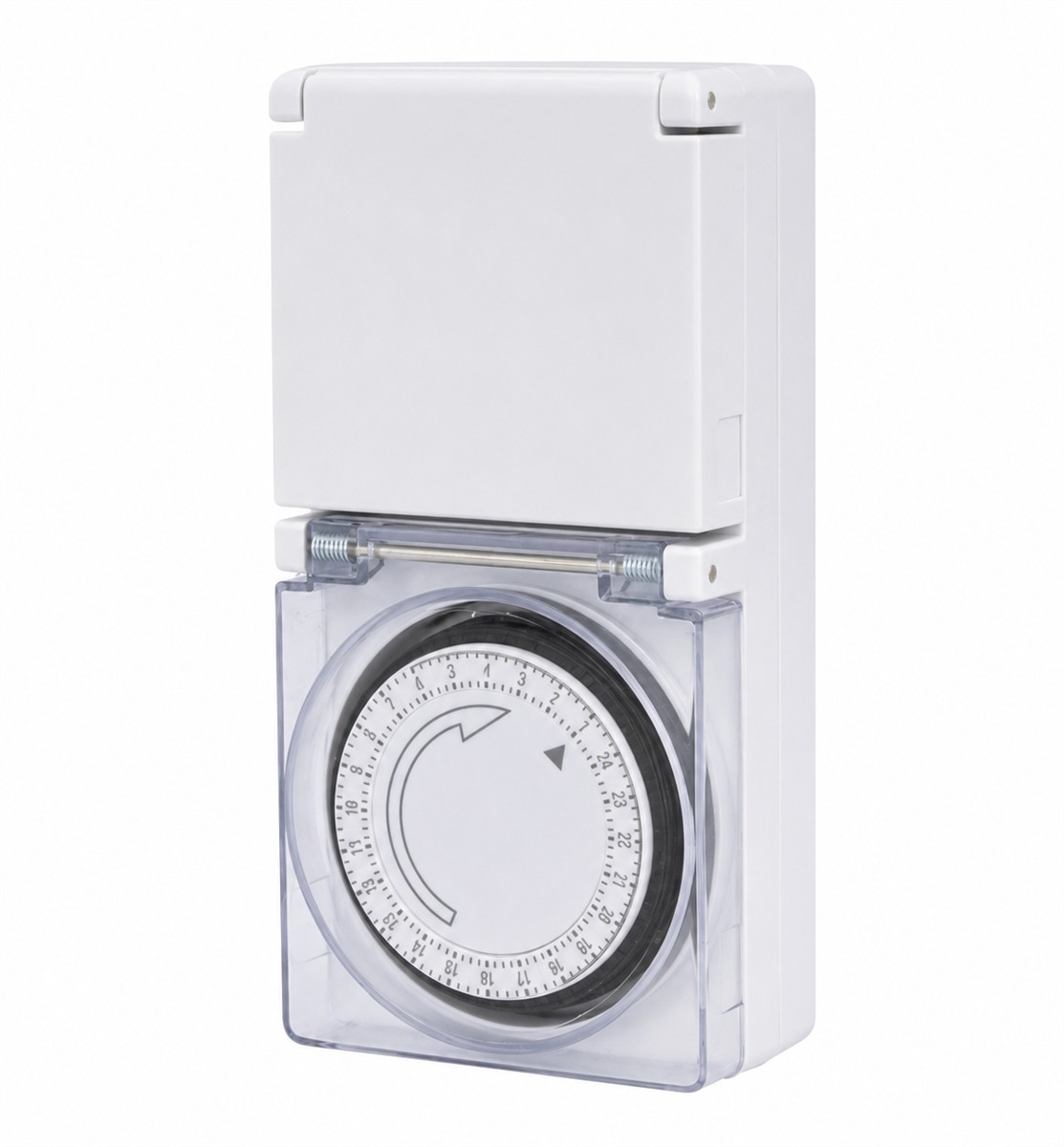 Timer, Küchentimer, Mechanisch, Analog, Weiß