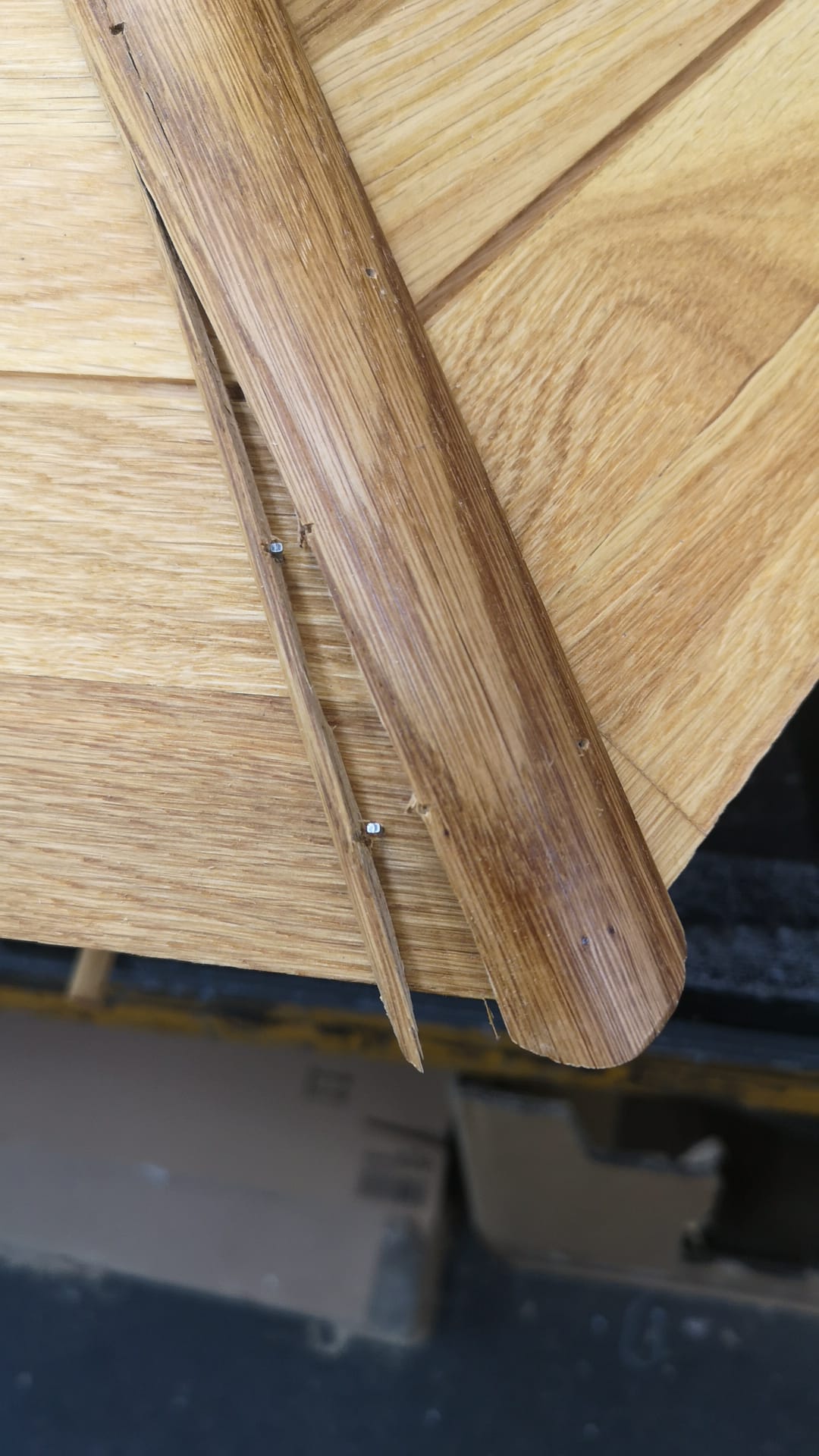 Holz, Tisch, Veneer, Kantenverkleidung, Holzplatte