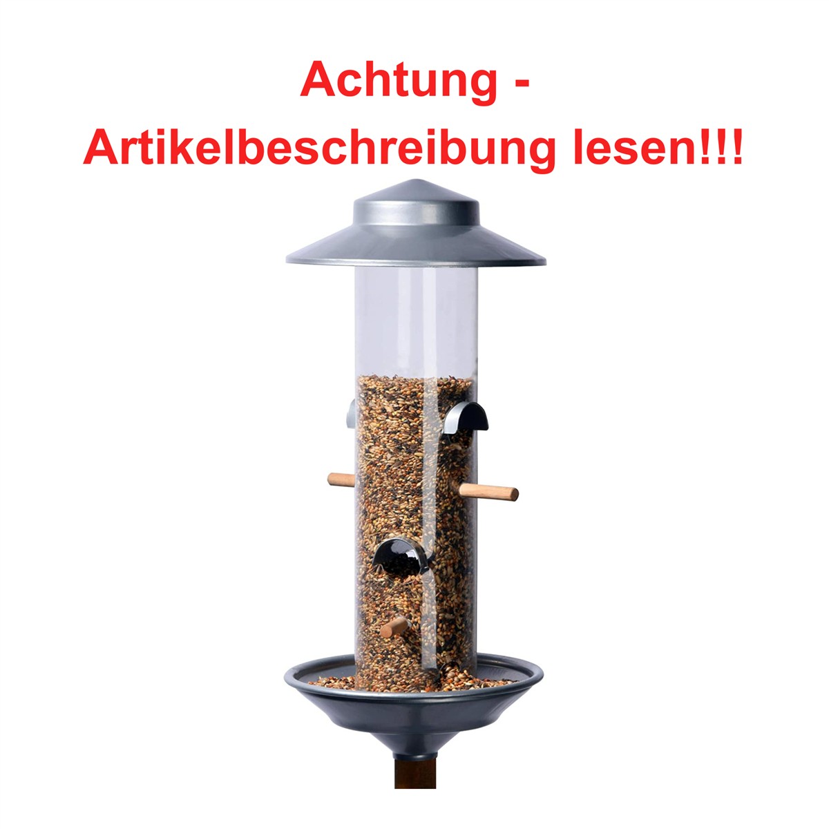Dobar Futterspender mit Acylglassilo Kunststoff DH186