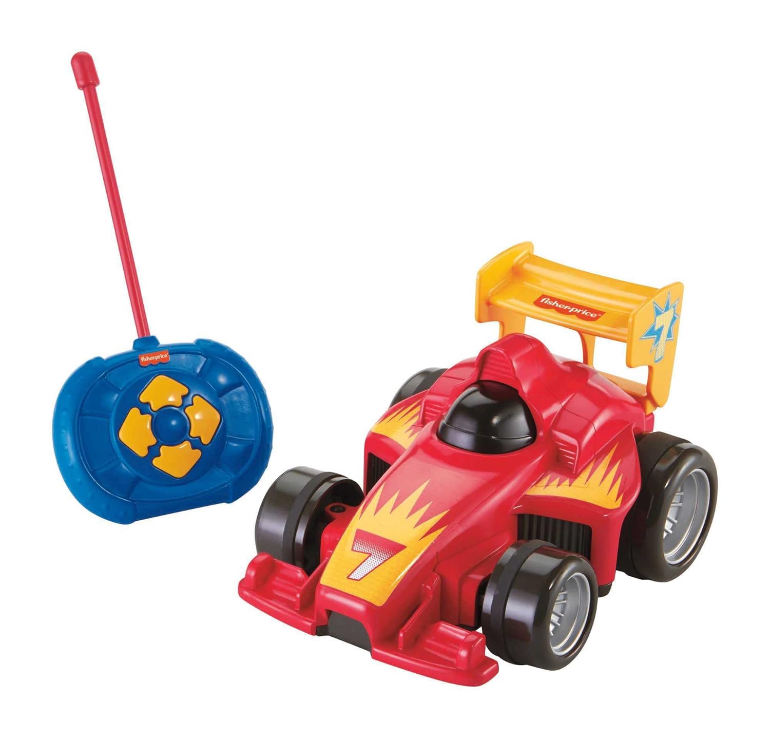 Fisher-Price GVY94 Auto mit Fernbedienung Mein Erstes Ferngesteuertes Auto Rennauto Ferngesteuert Kinderspielzeug