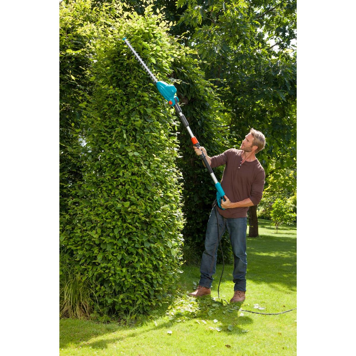 Gardena Elektro Teleskop Heckenschere THS 500/48