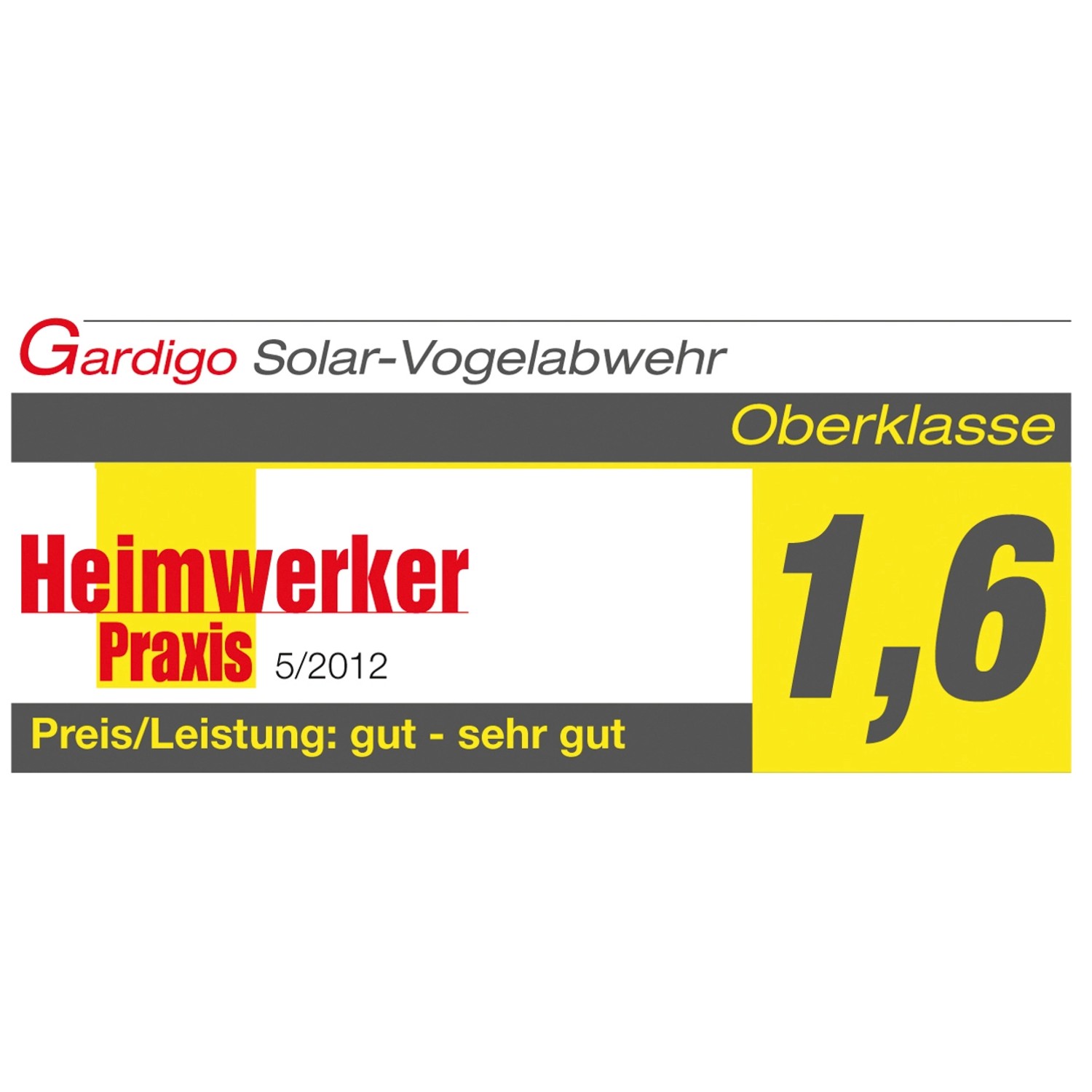 Gardigo Solar Vogel Abwehr